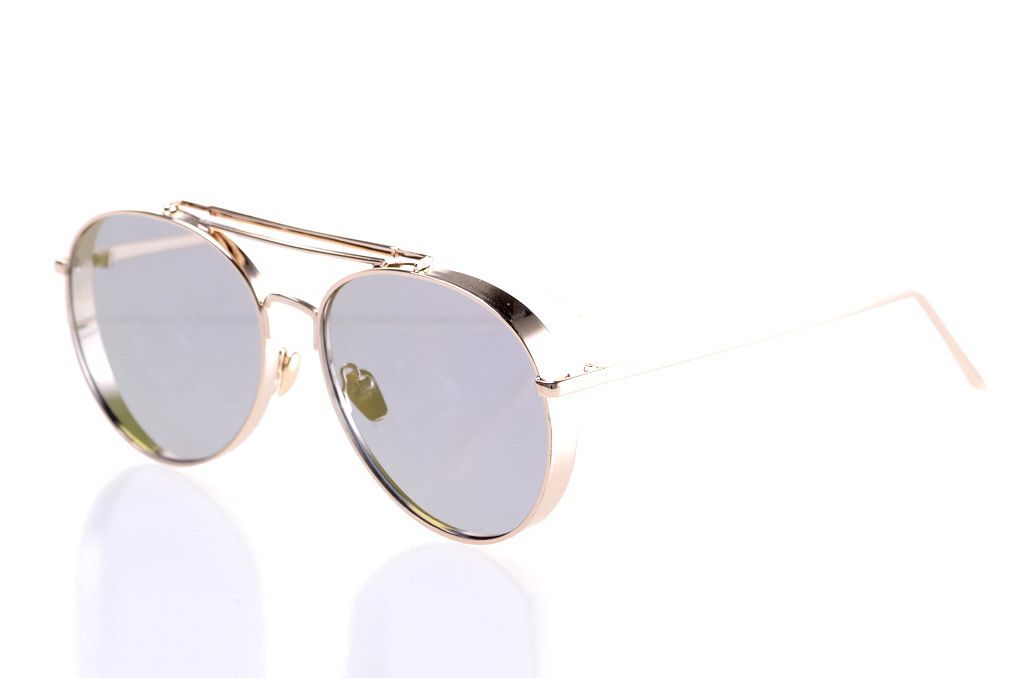 Женские солнцезащитные очки 2024 года 1649f 100% защита + футляр