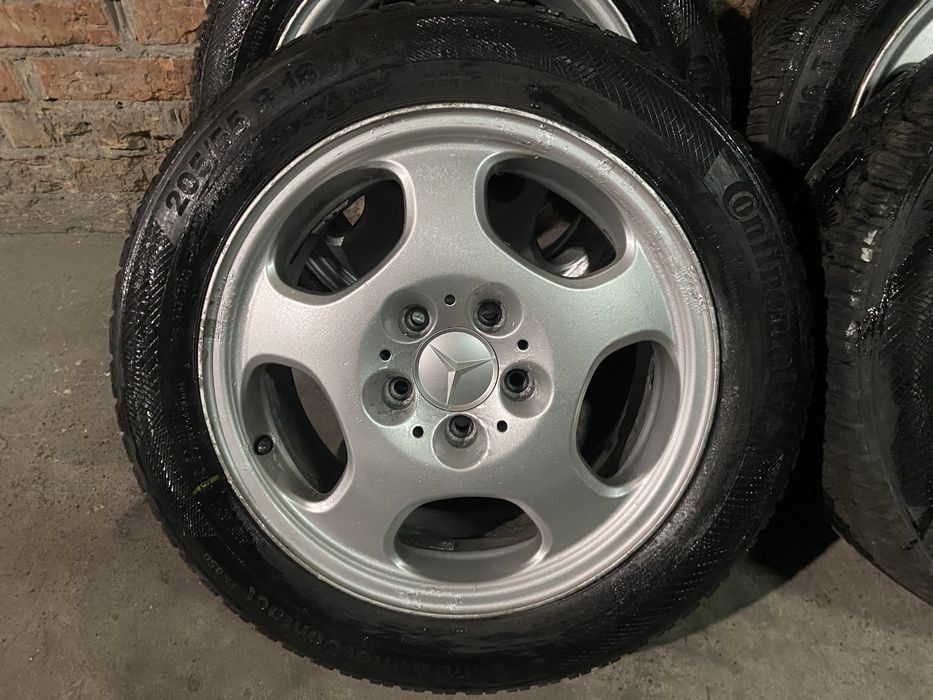 Диски R16 5×112 + зимняя резина Continental 205/55/R16 подойдутна Vito
