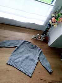 Bluza swetr Beneton dla chłopca orygilny z Londynu R.74 stan igla.
