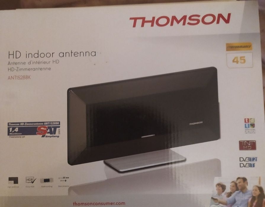 Antena cyfrowa pokojowa lub na działkę