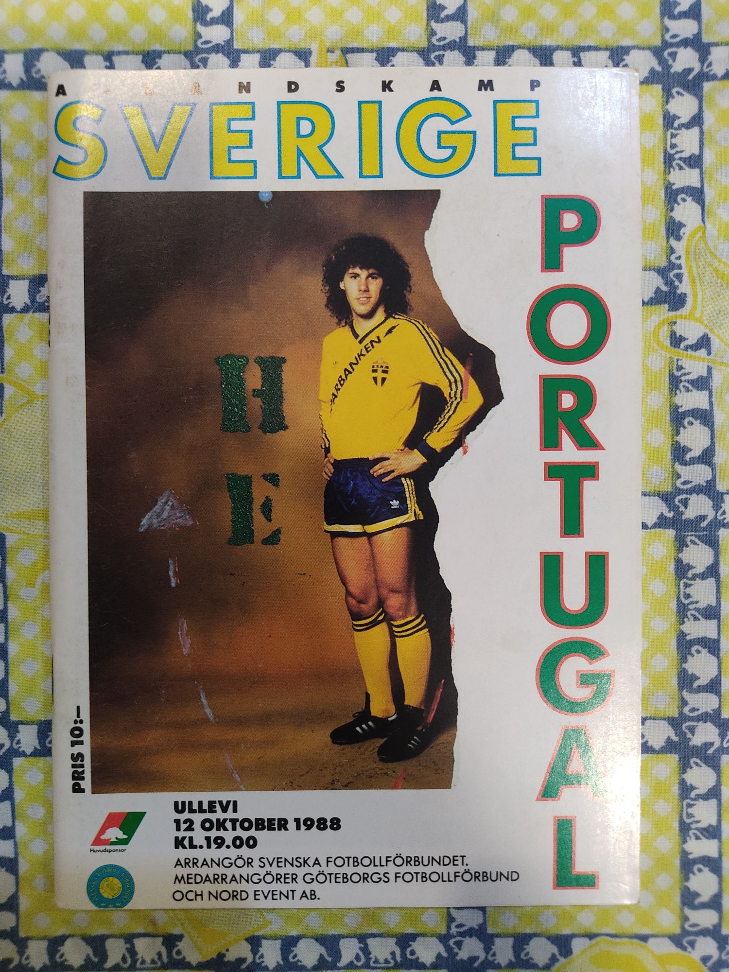Programa Suécia Portugal 1988