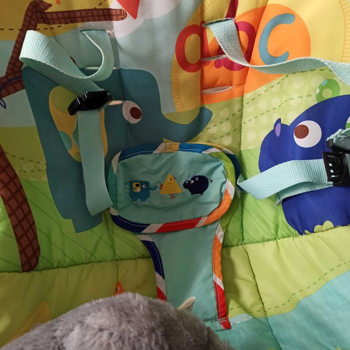 Leżaczek bujaczek Kids 2, miś koala Tedi - kuschelfreund