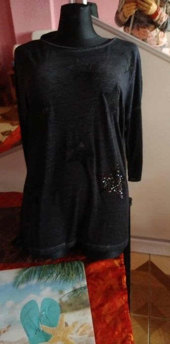 Bluza damska w gwiazdy