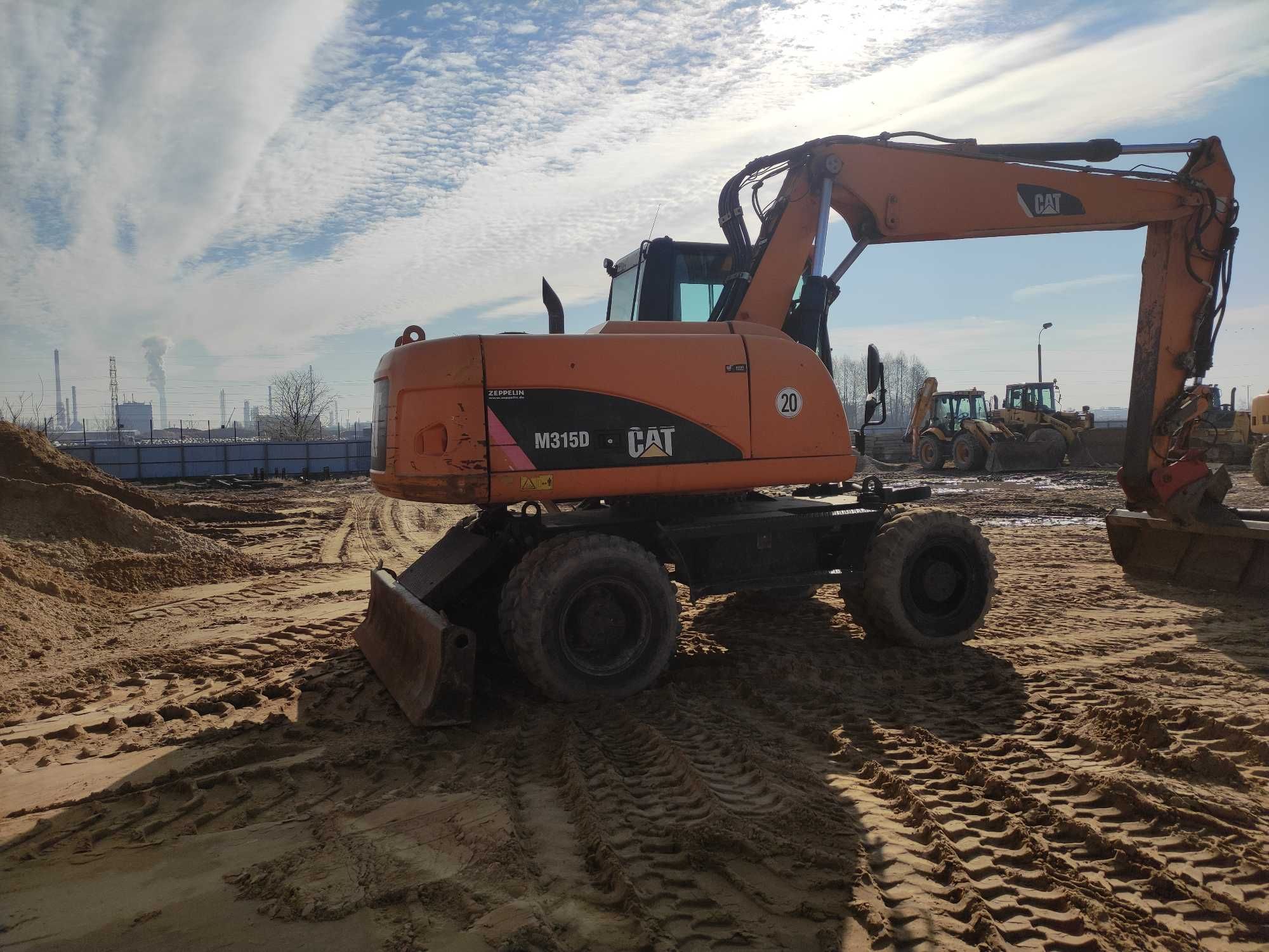 Koparka kołowa CAT 315D