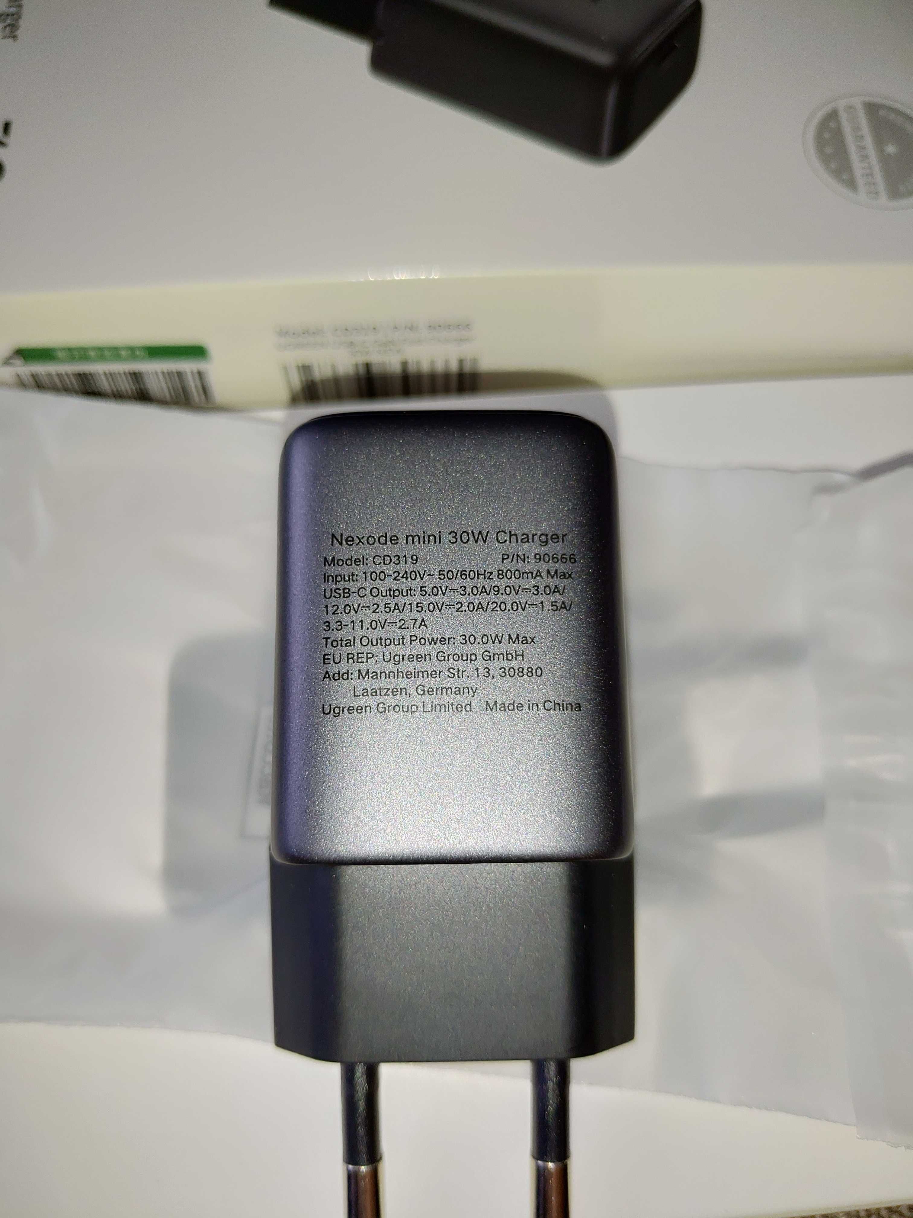 Ugreen Anker GaN Charger, etc - сетевые зарядные устройства. New!