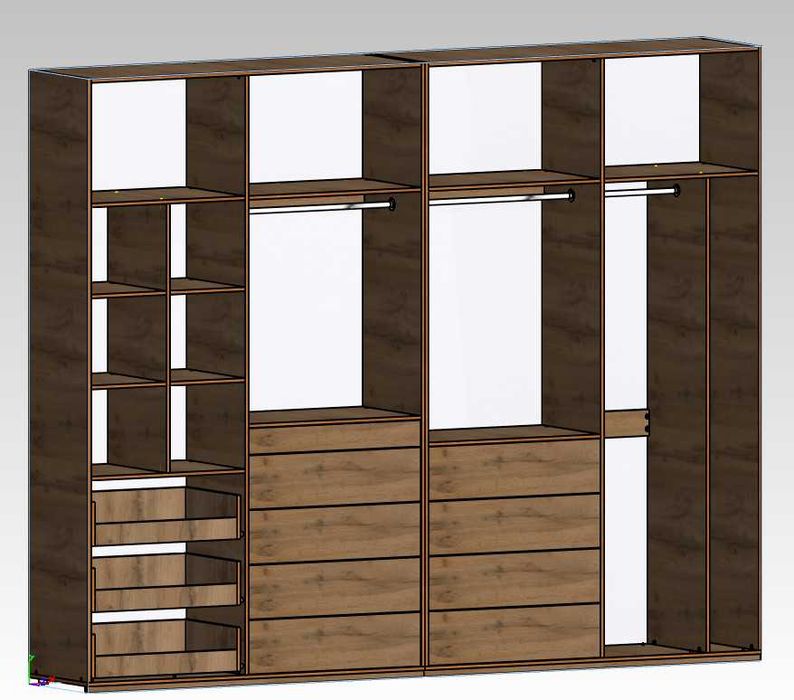 Конструюю меблі під замовлення. Працюю  "Базіс-Мебляр 11"