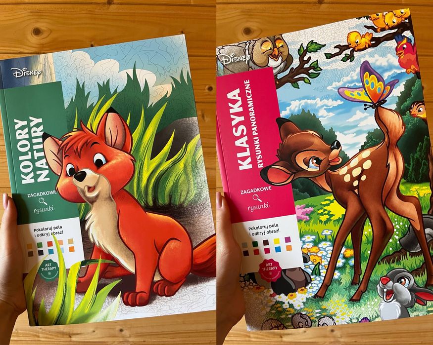 Оригінальні розмальовки Disney (Польське та Французьке видання)