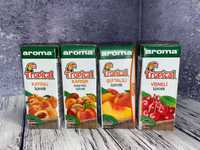 Сік Aroma Tropical  абрикос, персик,вишня,мільтивітамін 200 мл