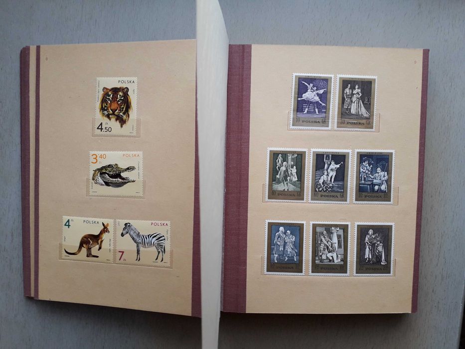 Klaser Rocznikowy Tom X Znaczki