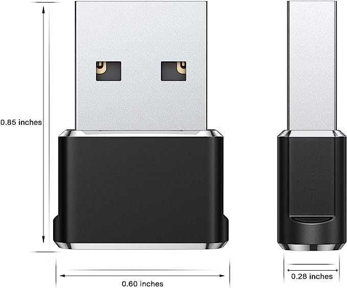 Basesailor USB C żeński na USB męski adapter 3 szt