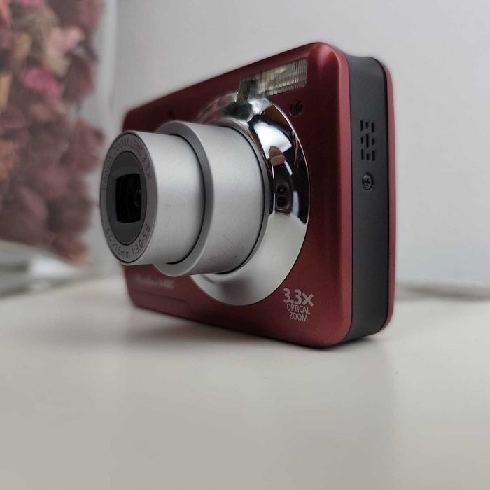 Canon PowerShot A480 (Vermelha) – Câmara Digital 10MP