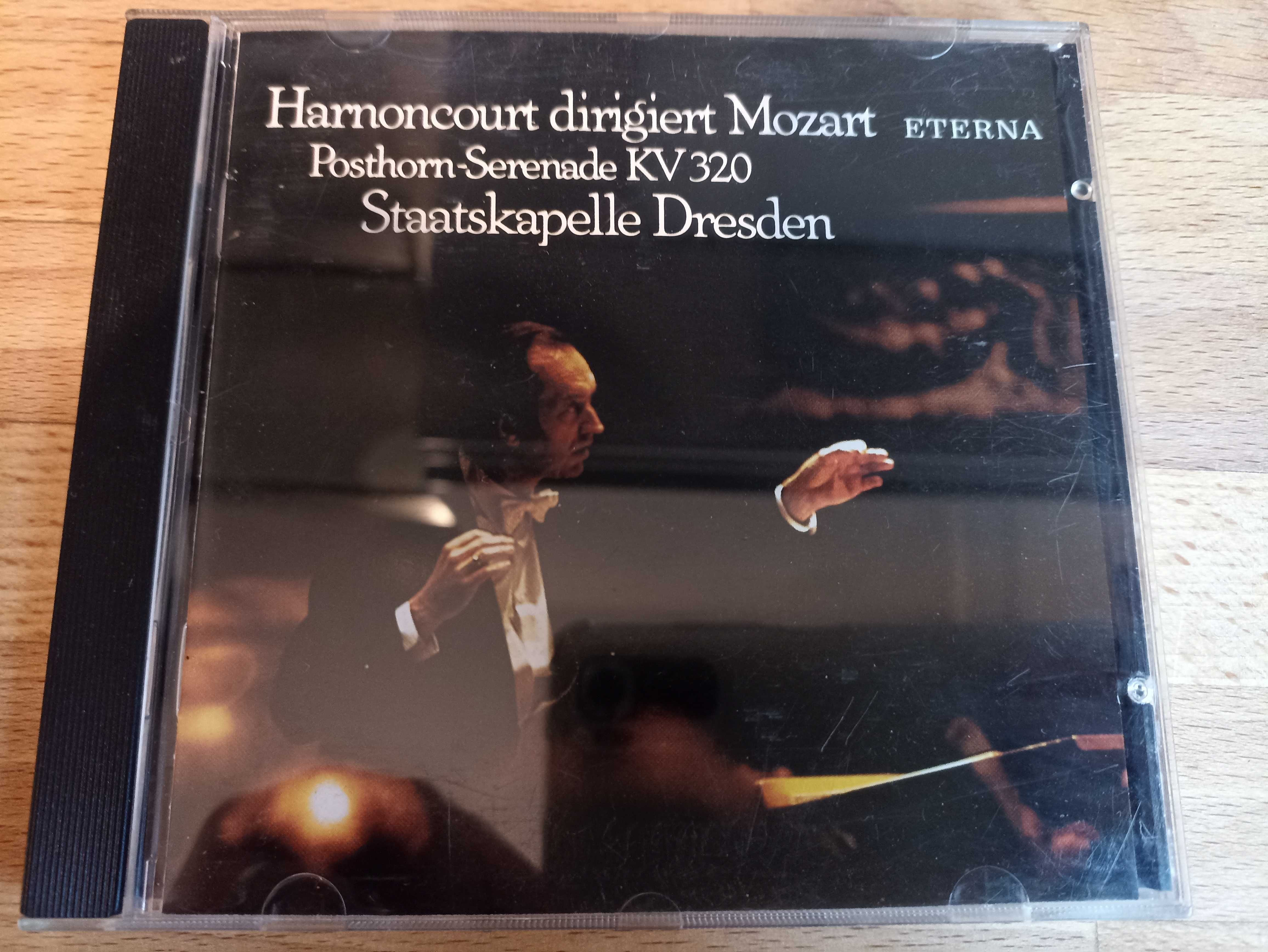 Harnoncourt Dirigent Mozart Dresden, płyta CD