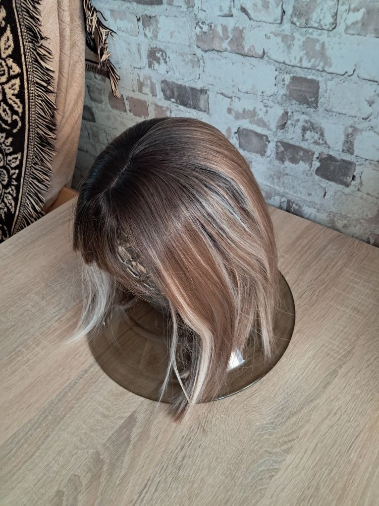 Peruka blond BOB dłuższy