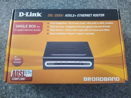Маршрутизатор D-Link DSL-2500U ADSL2+