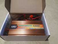 Инвертор преобразователь напряжения POWER INVERTER 1000W 12B/220B
