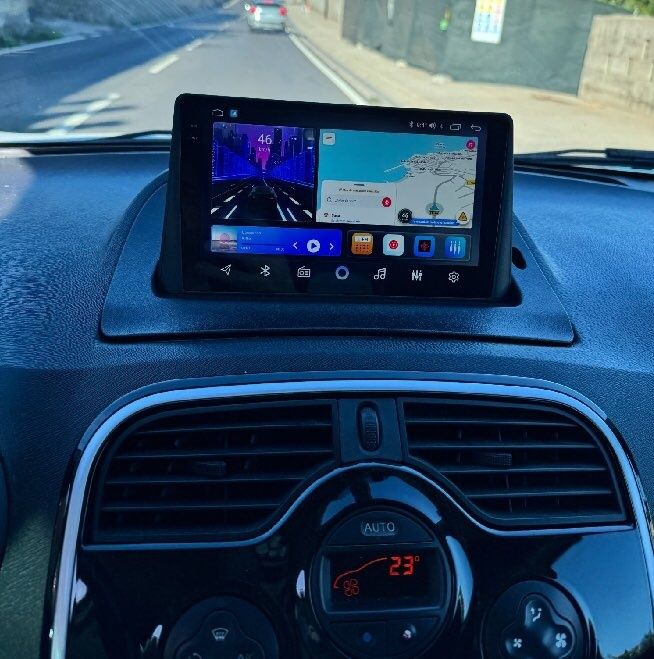 Rádio Renault Kangoo Android 13 com GPS (Novo)