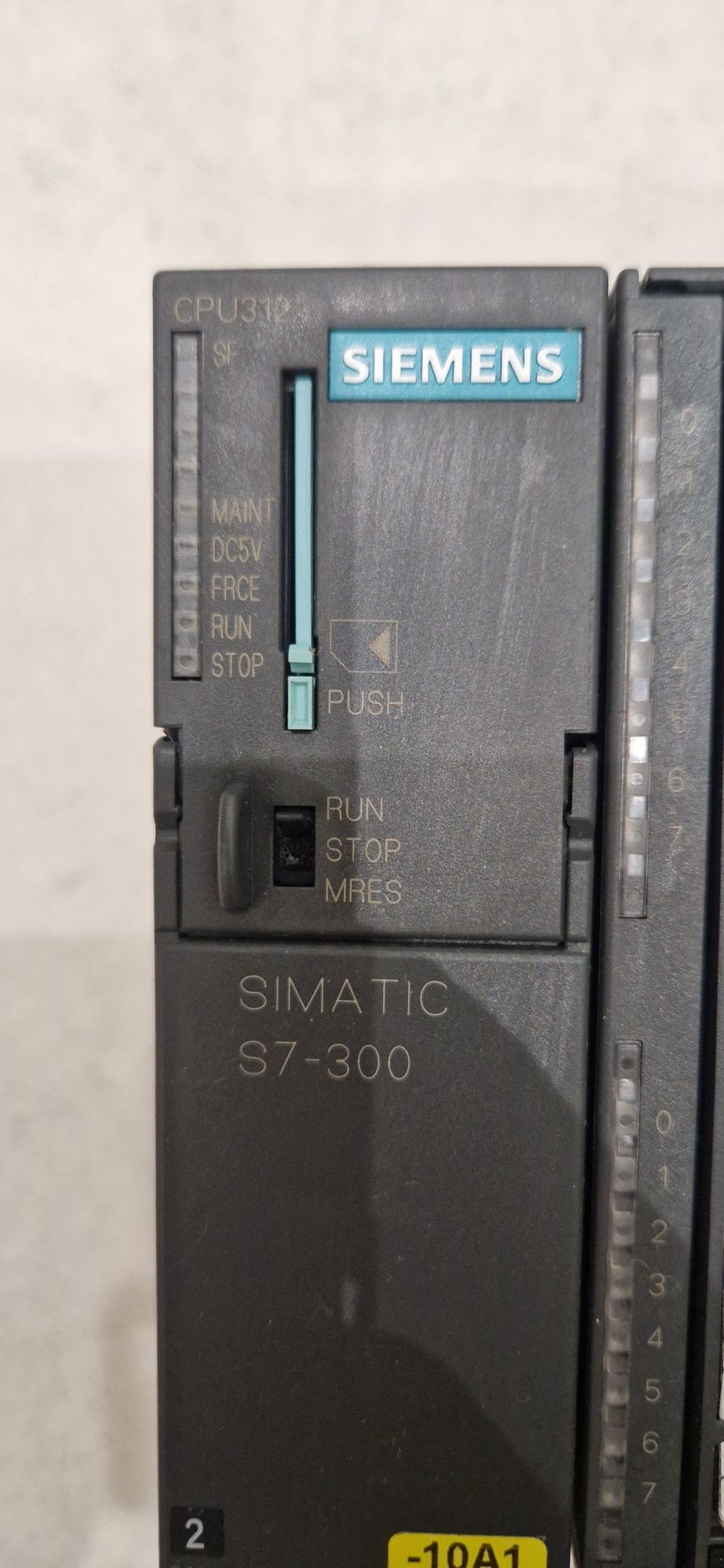 Siemans S7 simatic CPU  312-1AE14 + 321-1BL00 + 322-1BH01