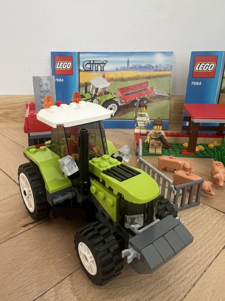 Lego City 7684 Hodowla świń i traktor