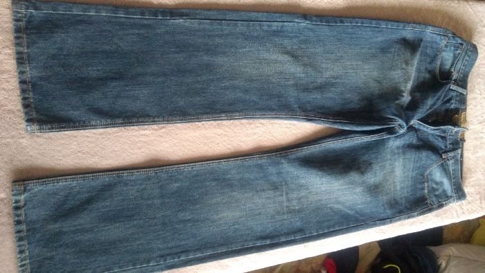 Spodnie Denim 1962 jeans, dżins dł. 114 cm, pas 94 cm.