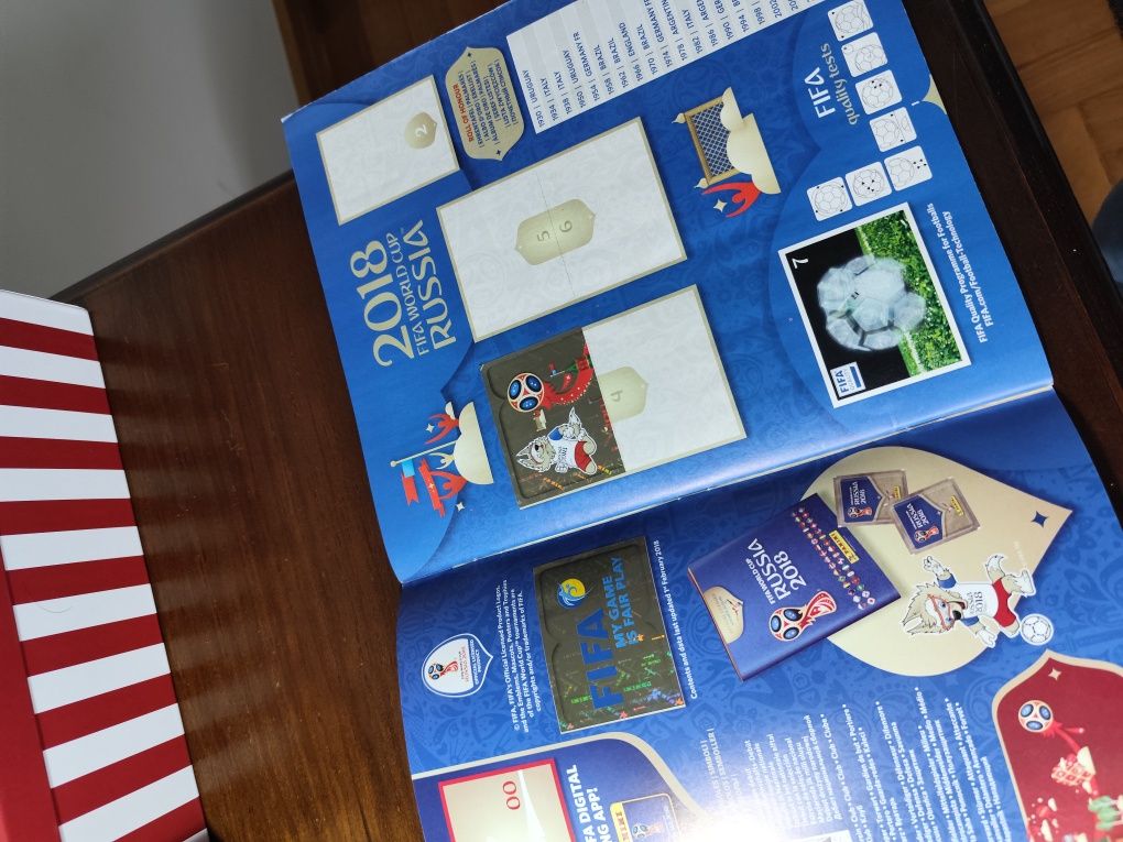 Caderneta FIFA World CUP Rússia 2018
