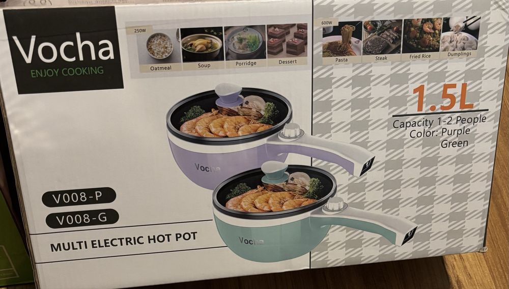 Акція!Електрична каструля Vocha