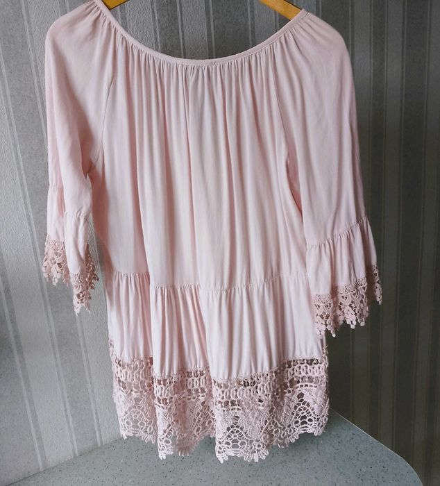 Bluzka w stylu boho Oversize