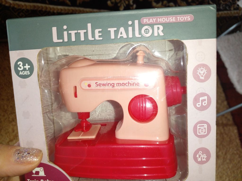 Швейная детская машинка игрушечная