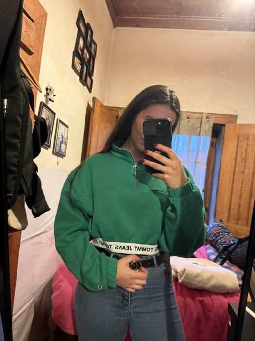 Camisola curta tommy jean