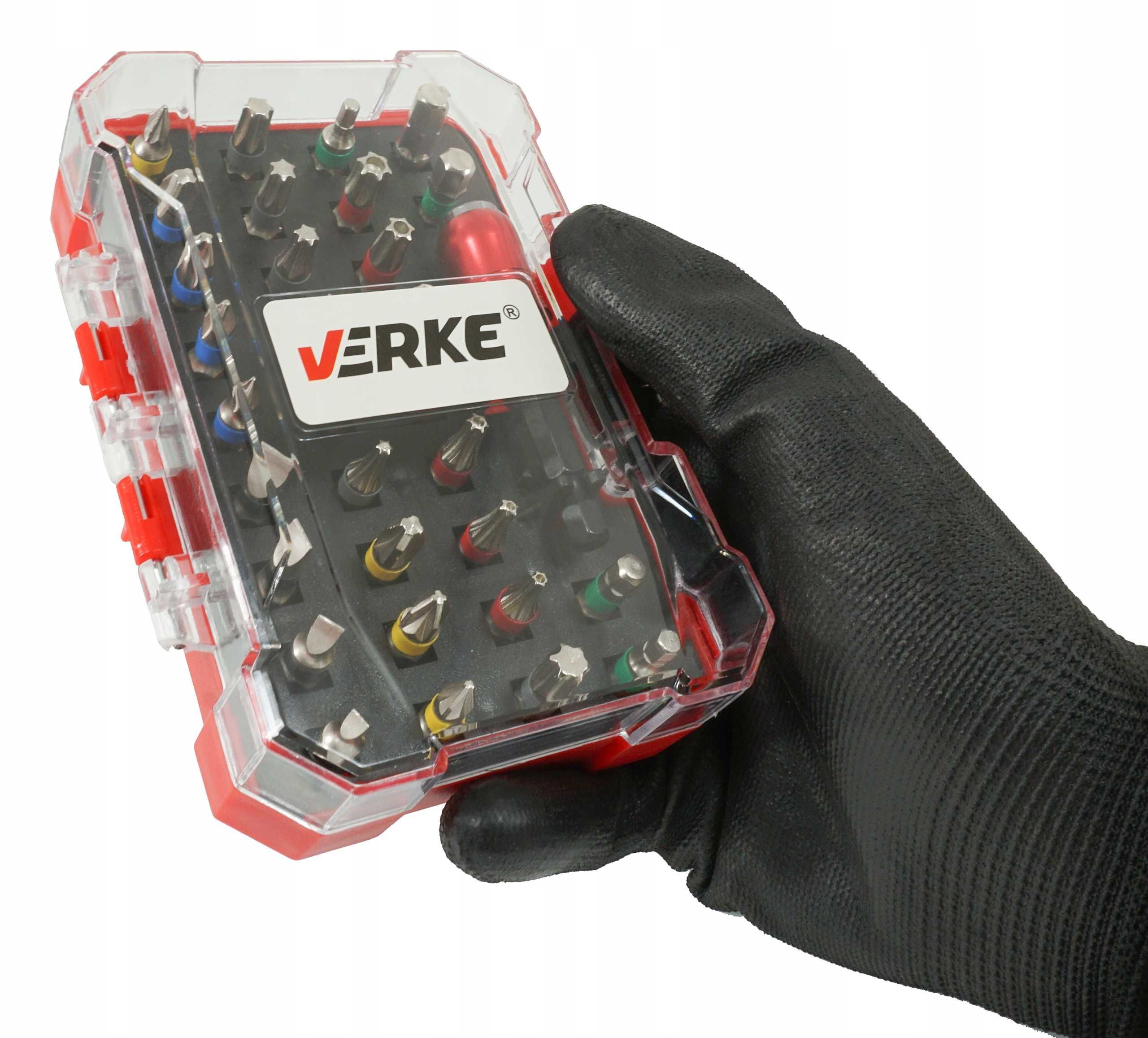 Zestaw bitów końcówek bity imbusy torx  WKRĘTARKI + UCHWYT