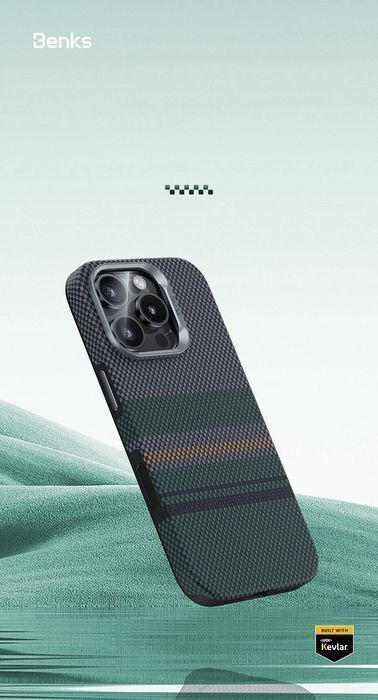 Etui Magnetic Armor Pro Aurora Kevlar 600D (CC65) do Iphone 16 Pro