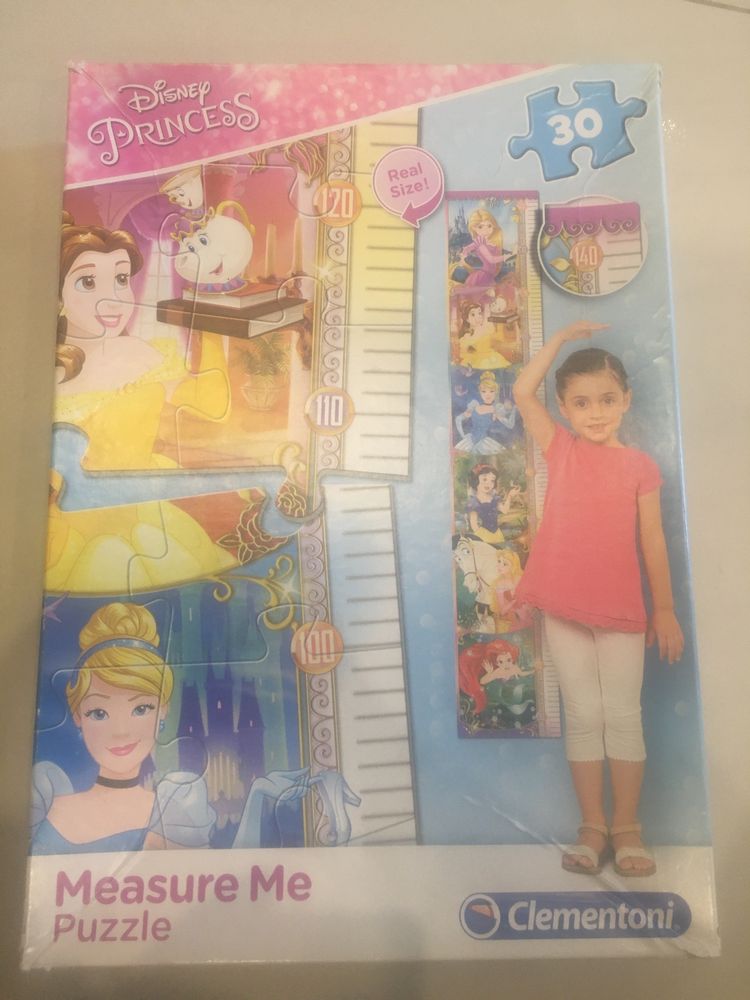 Duże puzzle Disney Princess - measure me