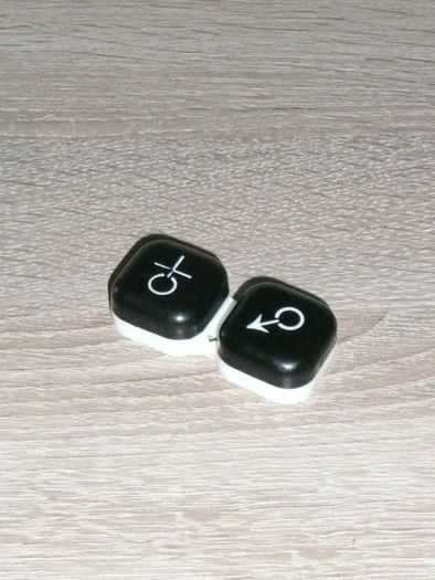 ozdobne etui pudełko na soczewki