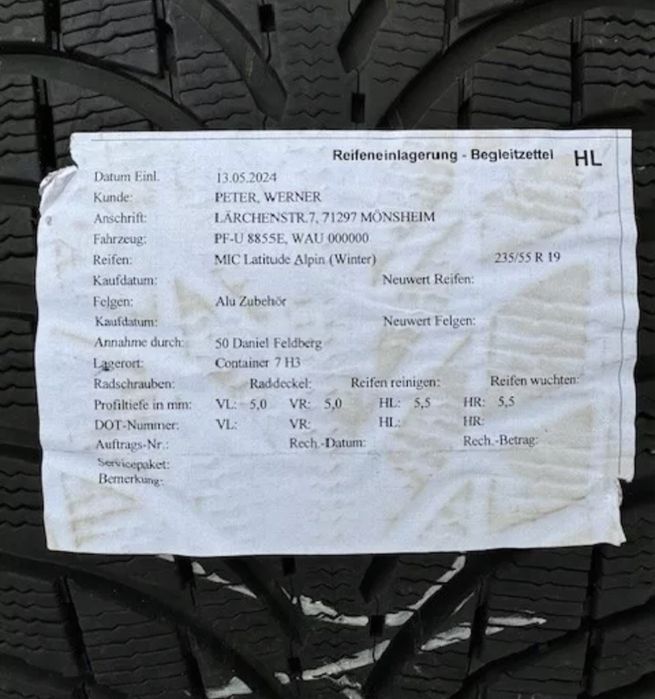 Колеса комплект Audi Mercedes Volkswagen 112/5 235/55/19 235 55 R19