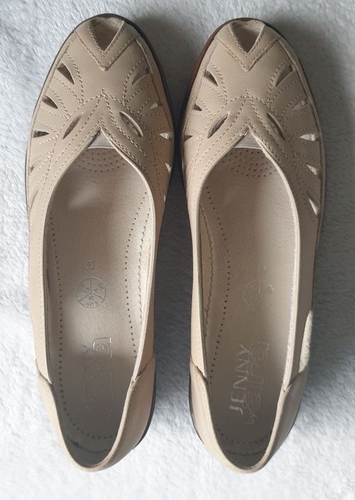 Półbuty skórzane Jenny By Ara r.38 J.Nowe