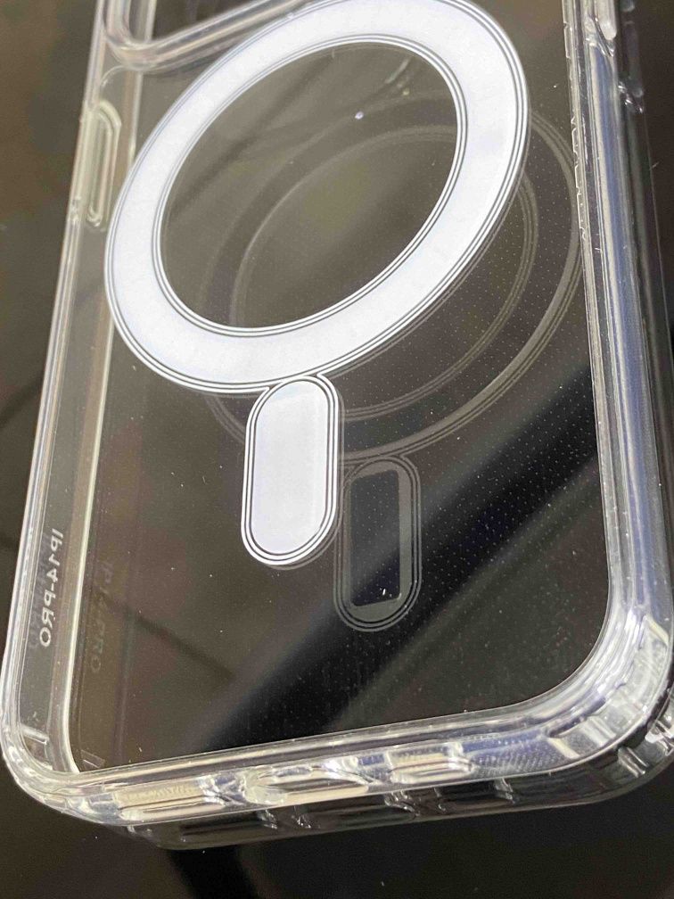  Чехол айфон 13 | Все модели. Прозрачный Clear Case MagSafe усиленный