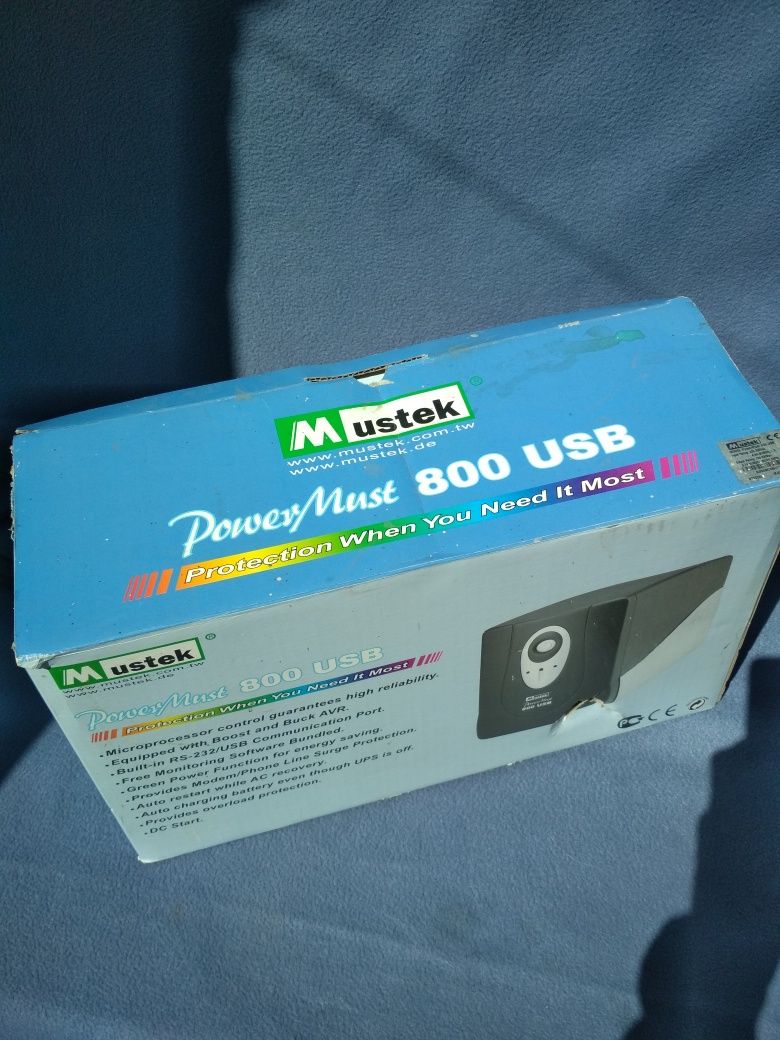ИБП Mustek PowerMust 800 USB