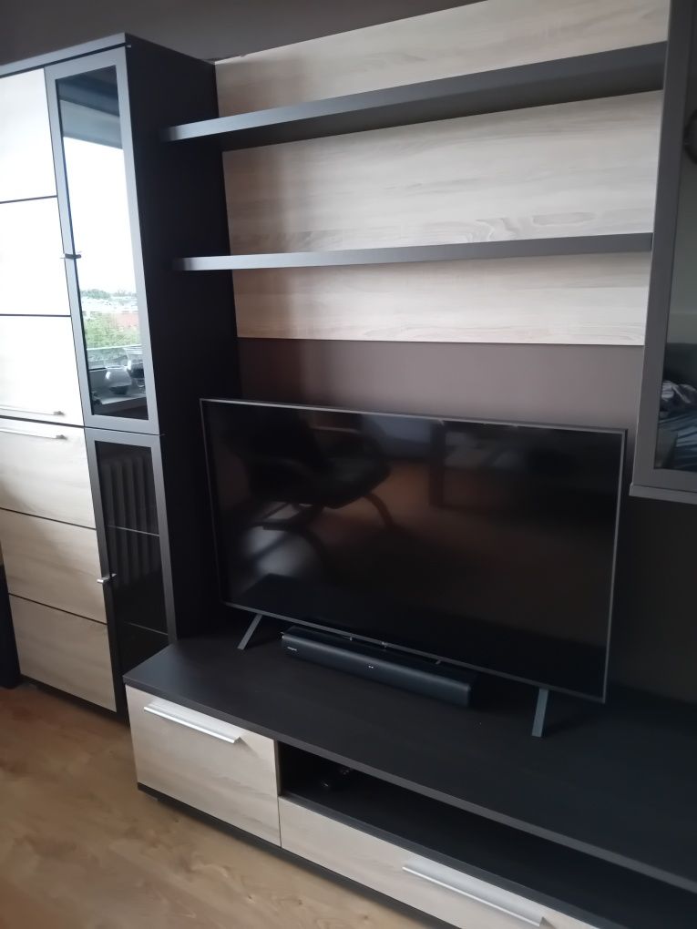 Komplet mebli do salonu Agata meble Szafka rtv szafa półki