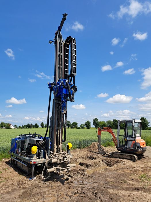 Wiercenie studni, studnie głębinowe, odwierty pod pompy,  deszczownia