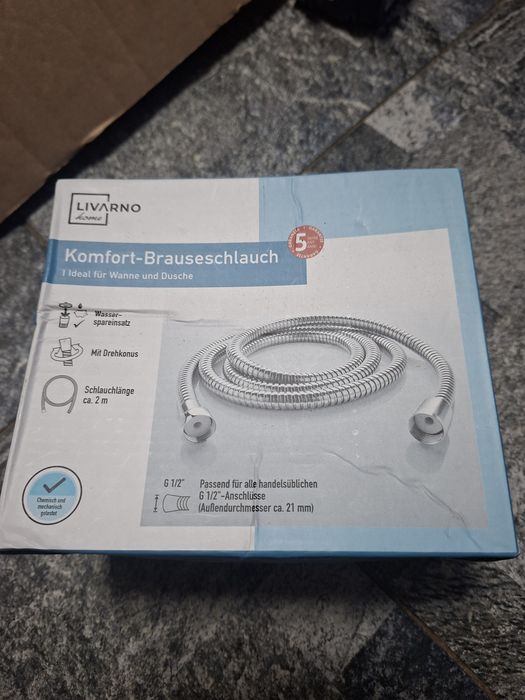 Wąż prysznicowy nowy