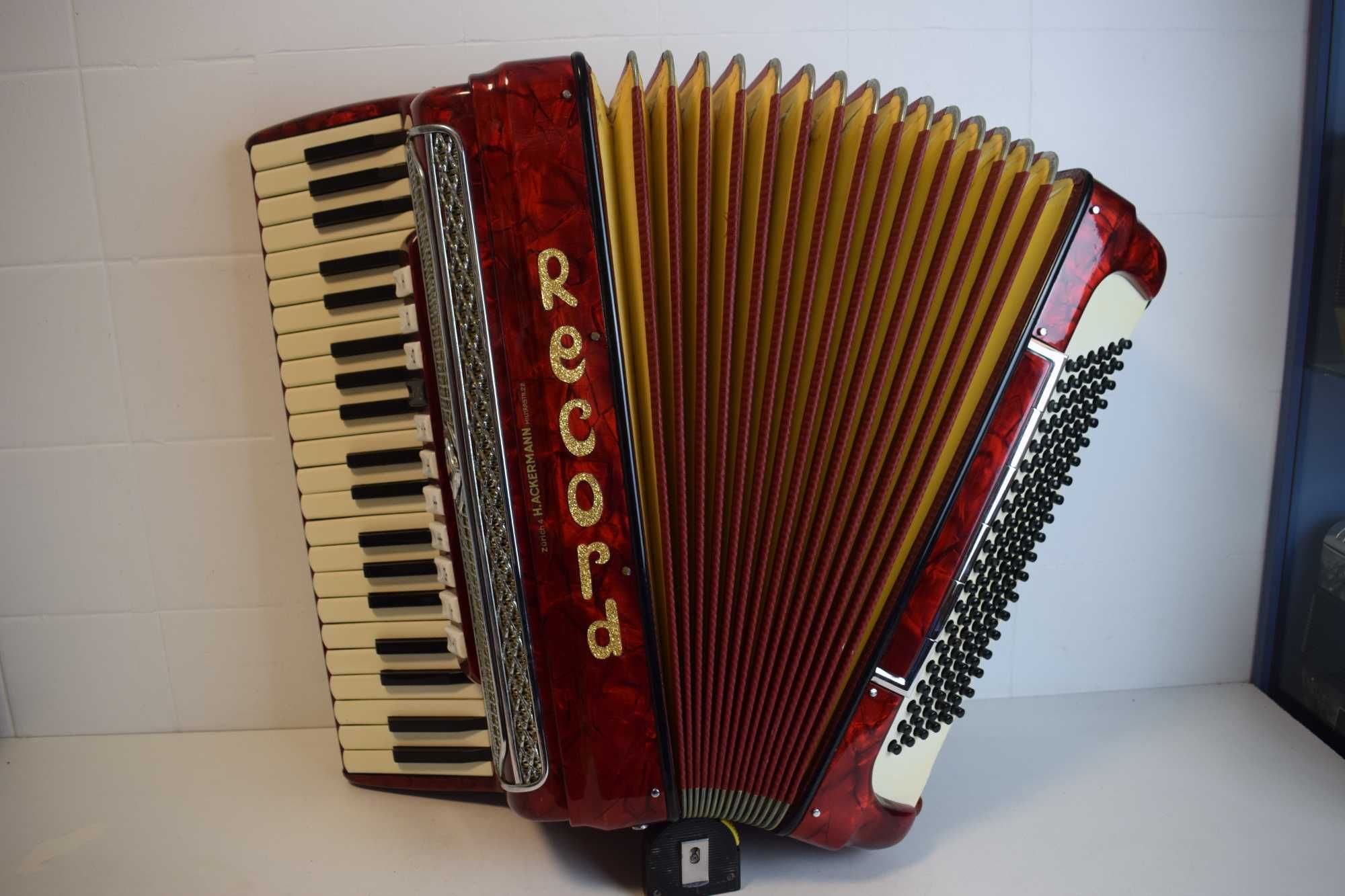 Acordeao Record 4 Voz Voz 120 Baixos, N 360