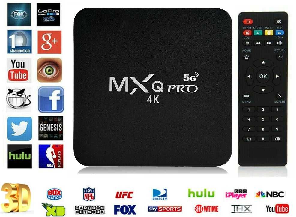 Smart TV BOX 5G MXQ PRO 4K 2+16GB ANDROID 10.1 przystawka