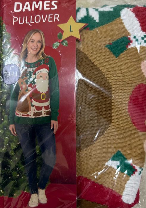 Sweter damski zielony rozmiar  L