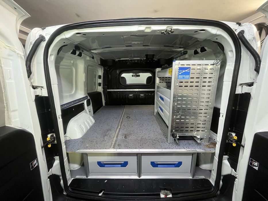 Regał samochodowy Sortimo Fiat Doblo Combo szuflady zabudowa kamper