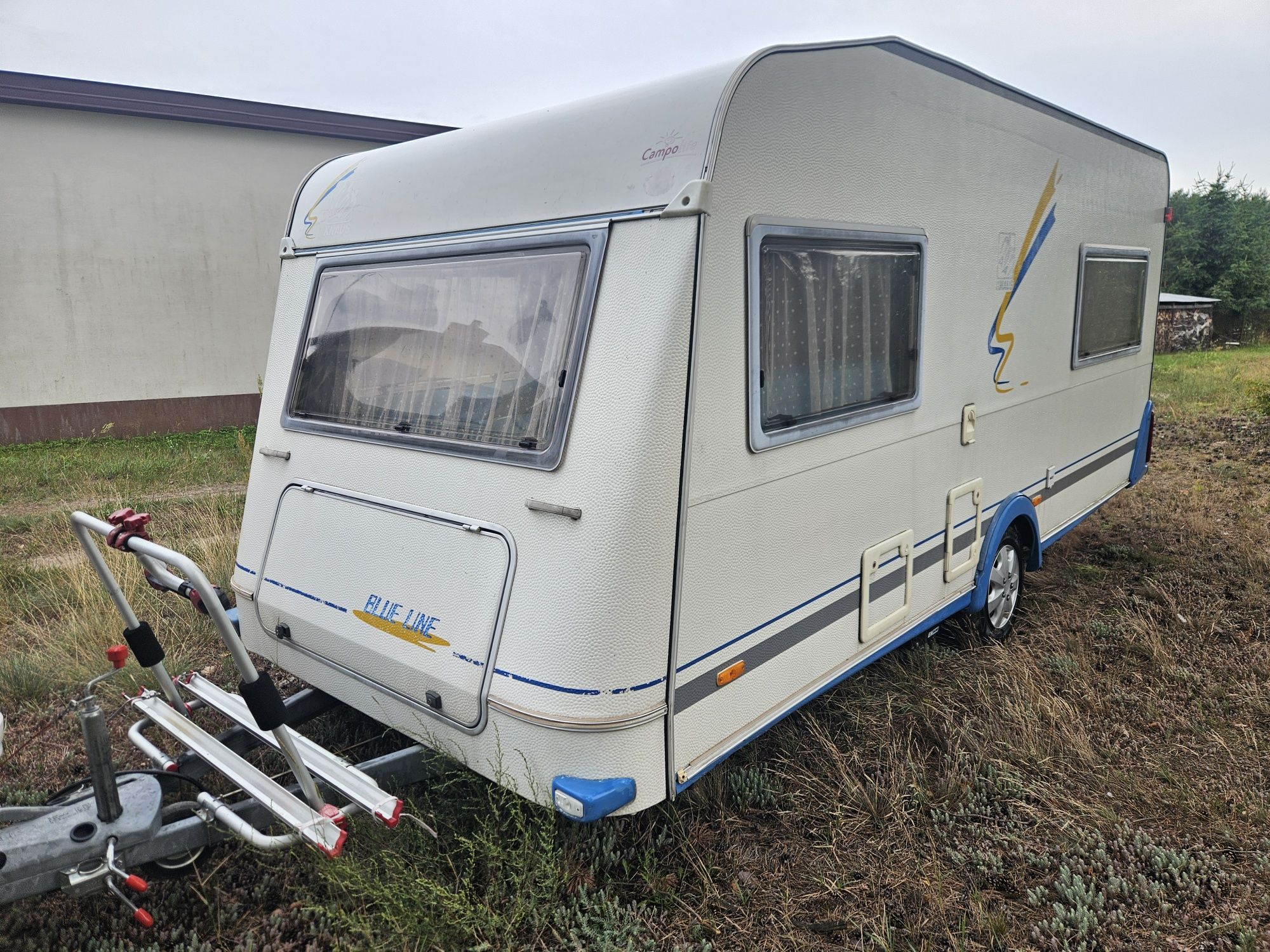 Przyczepa kempingowa Knaus Blue 2000r 1200Dmc z przedsionkiem Zarejest