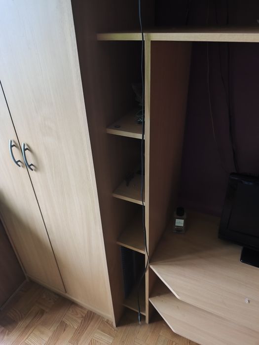 Meblościanka - witryna, szafka RTV, szafa