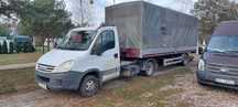 Iveco Daily z naczepa plus winda Zarejestrowany