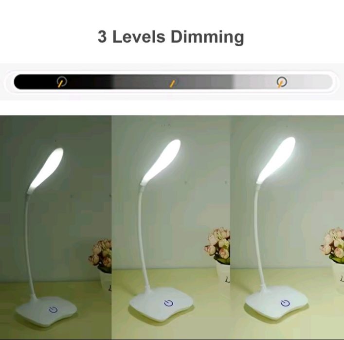 Пропоную ергономічну настільну світлодіодну лампу