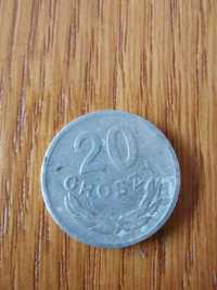 Moneta 20 groszy 1962