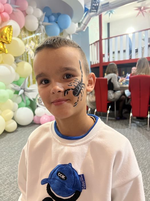 Аквагрим,аніматори ,неонове шоу ,паперове шоу