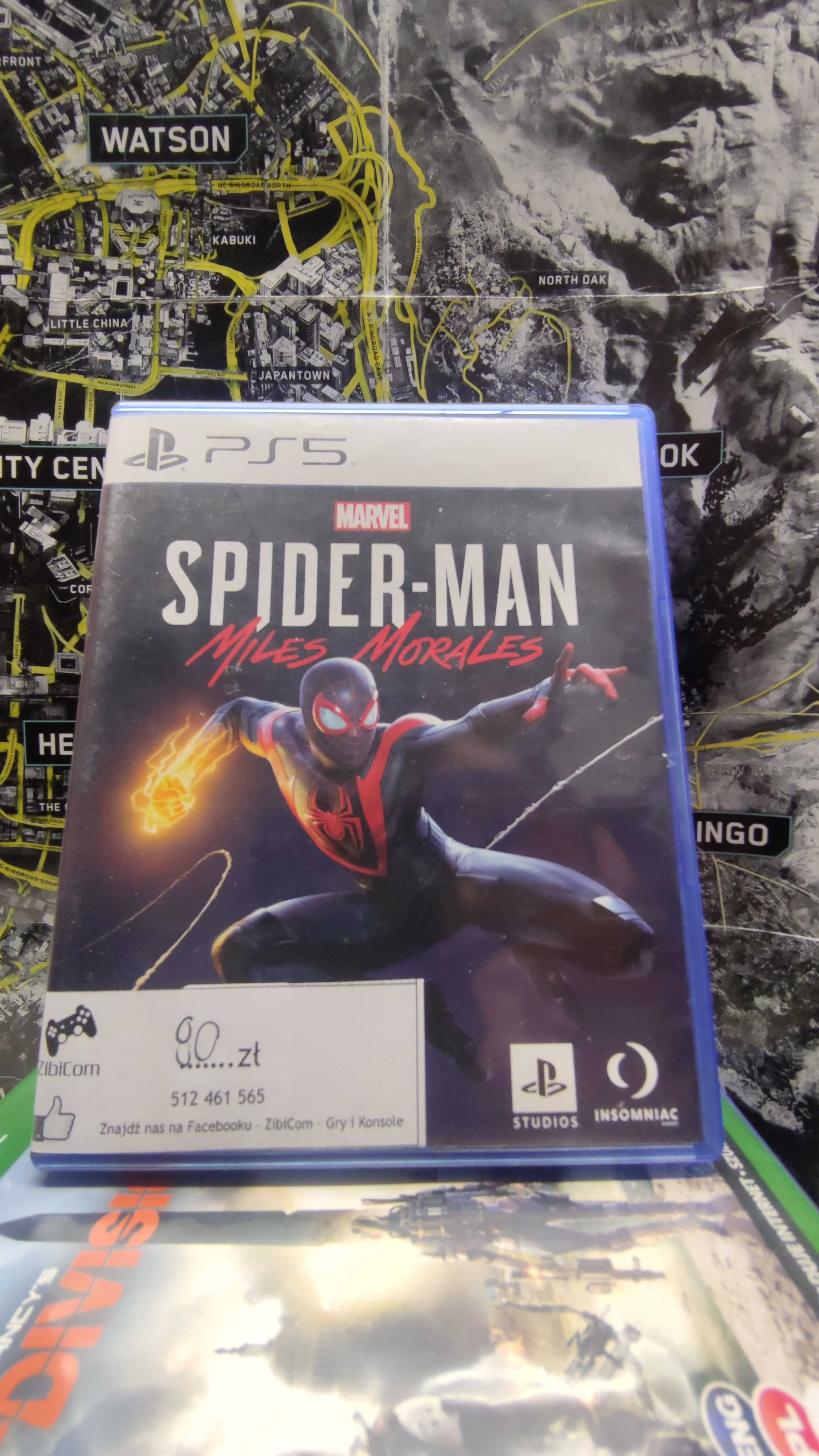 Spider-man Miles Morales | PS5 | Sklep | Kraków | Wysyłka | Wymiana